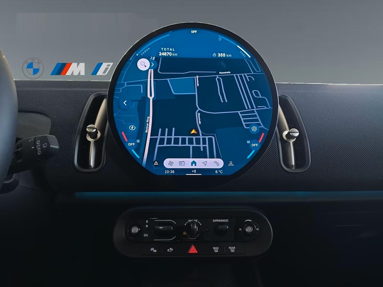 Mini Cooper D Countryman 150cv Head Up display tetto panoramico