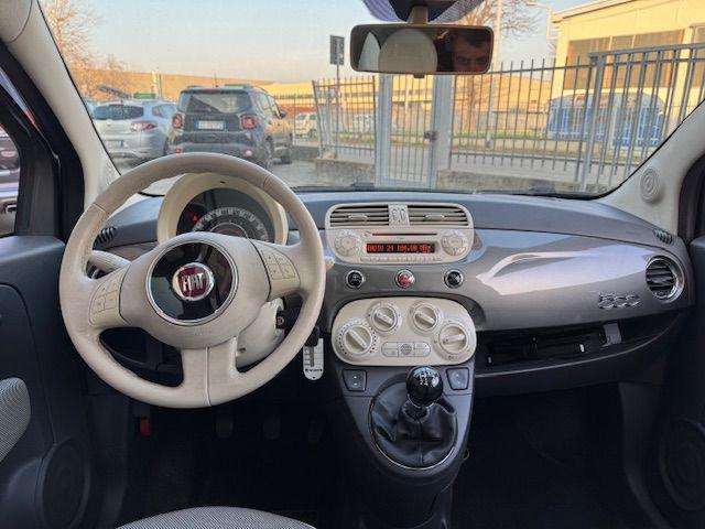 FIAT 500 1.2 Lounge TETTO PANORAMICO OK NEOPATENTATI