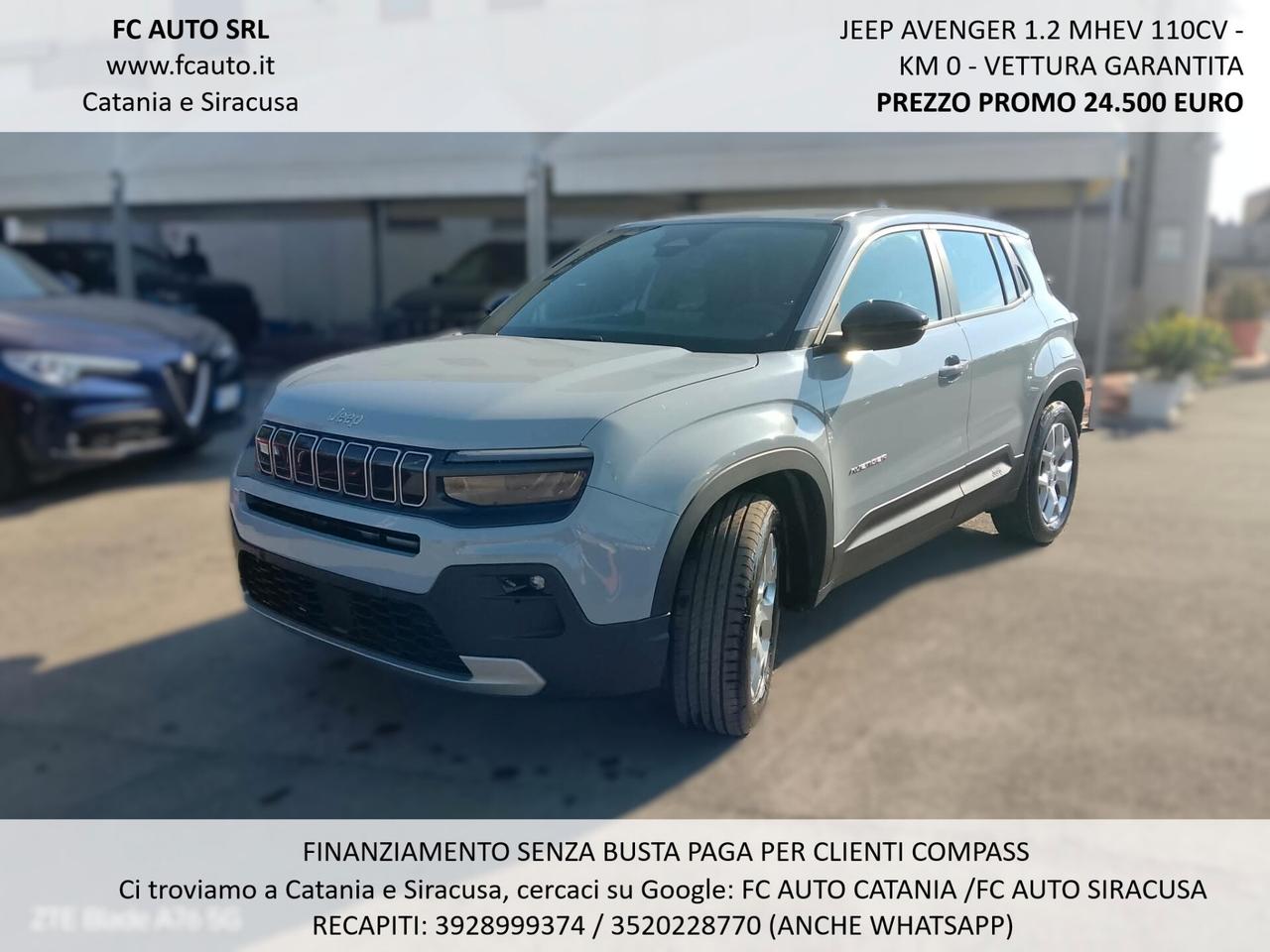 Jeep Avenger 1.2 MHEV 110CV ALTITUDE MY25 - KM 0