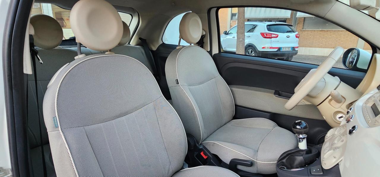 Fiat 500 1.2 benzina louunge solo 78.000KM
