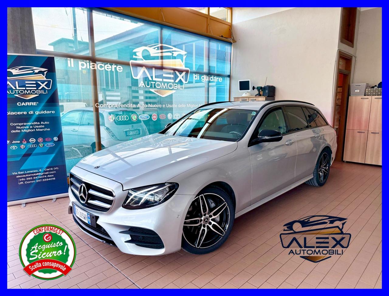 Mercedes Benz E220d 194cv AMG 4Matic Gancio Tr