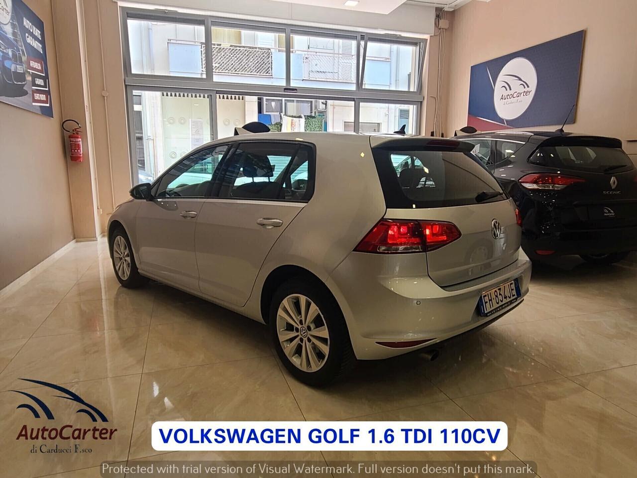 Volkswagen Golf 1.6 TDI 110CV *come nuova*