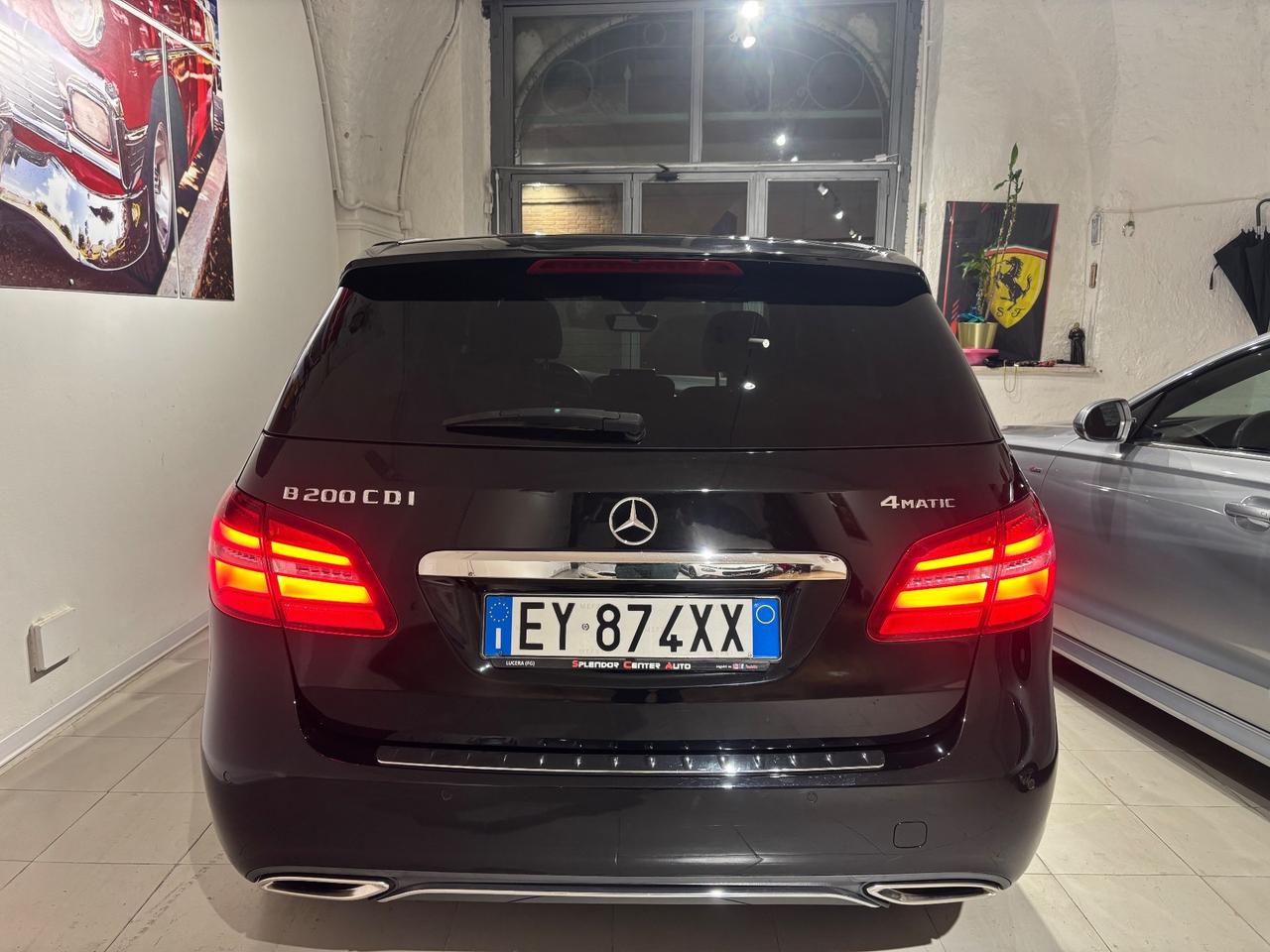 Mercedes-benz B 200 d Automatic 4Matic Sport