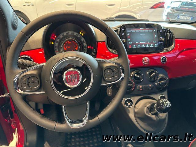 FIAT 500 1.0 Hybrid Red-CERCHI DA 16-TETTO PANORAMICO