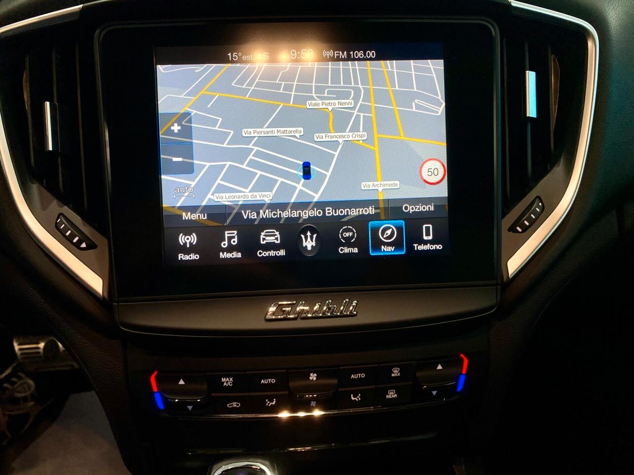 Maserati Ghibli V6 Diesel 275 CV Granlusso-11/2020