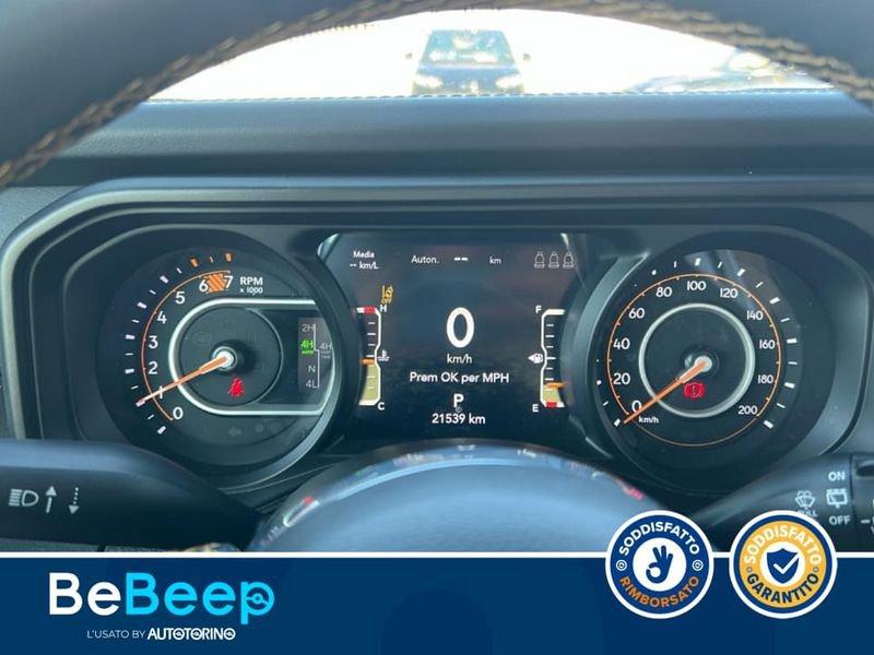Jeep Wrangler UNLIMITED 2.0 TURBO SAHARA AUTO