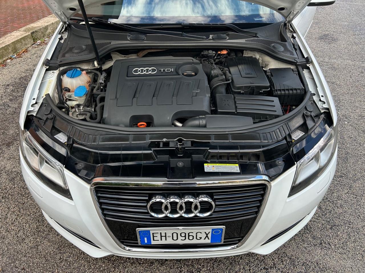 Audi A3 SPB 1.6 TDI Sline tagliandi ufficiali