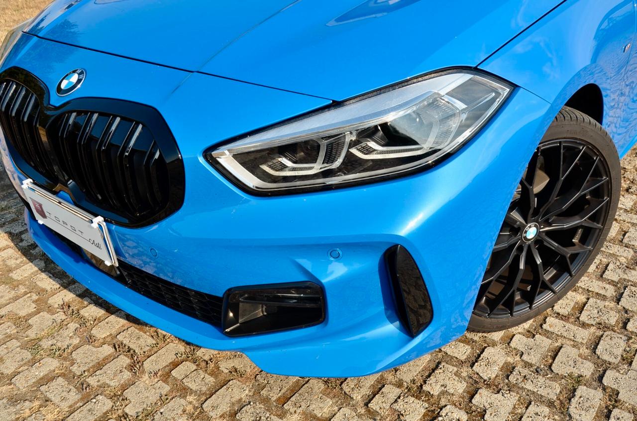 BMW 116d MSPORT 116cv AUTO, SERVICE BMW, UFF ITALIANA, FARI LED, NAVI, LUCI AMBIENTE, PERMUTE