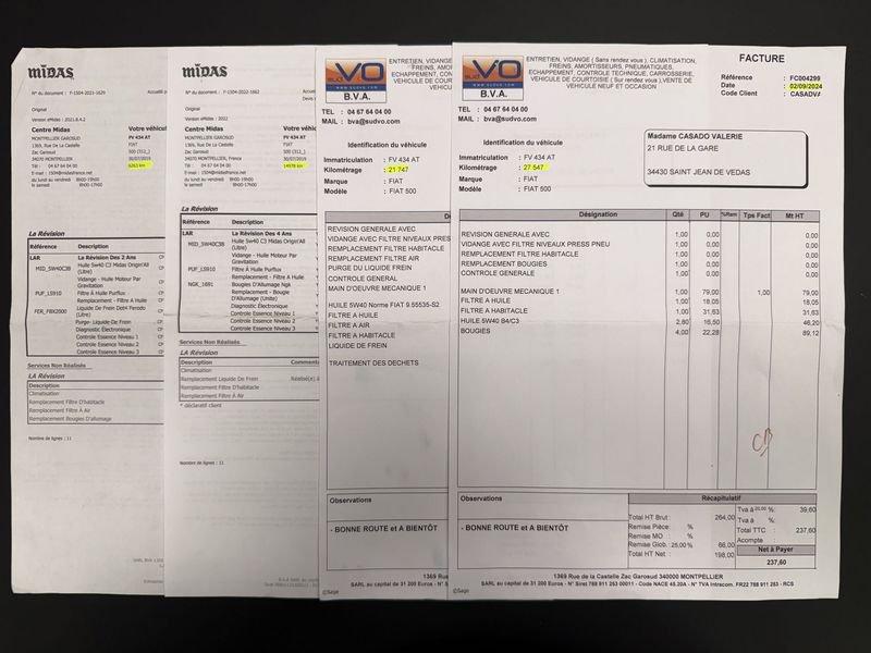 FIAT 500 500 1.2 Sport