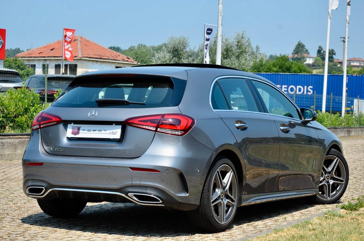 MERCEDES-BENZ A 180d PREMIUM AMG LINE 116cv AUTO, TETTO, HI-FI PREMIUM, EURO 6D, UFF ITALIANA, LUCI 64 COLORI, PERMUTE