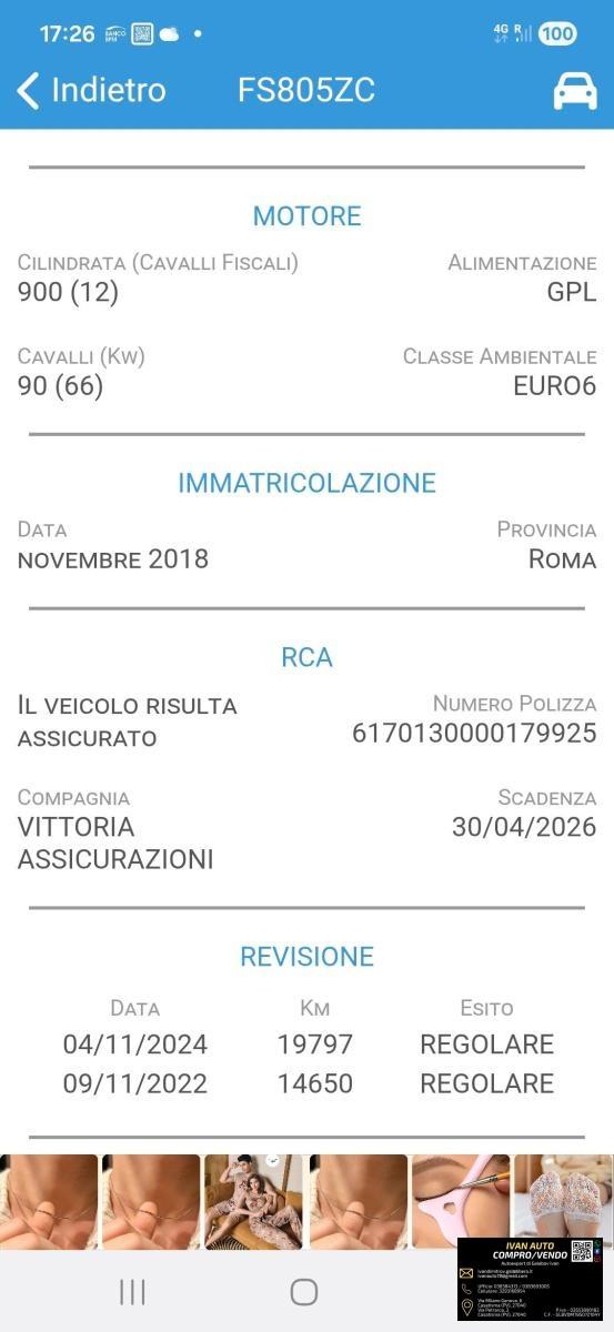 RENAULT Clio Benzina/Gpl-22.000 Km-Neopatentati