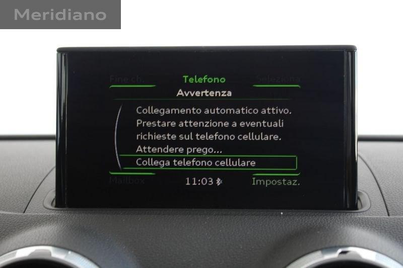 Audi A3 3ª SERIE SPB 1.6 TDI S TRONIC ADMIRED