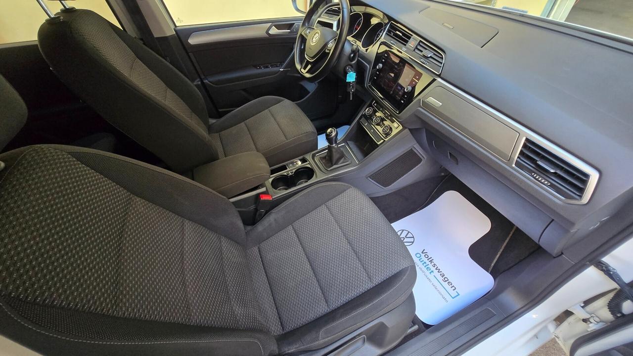 Volkswagen Touran 2.0 TDI 150 CV SCR Executive Blu