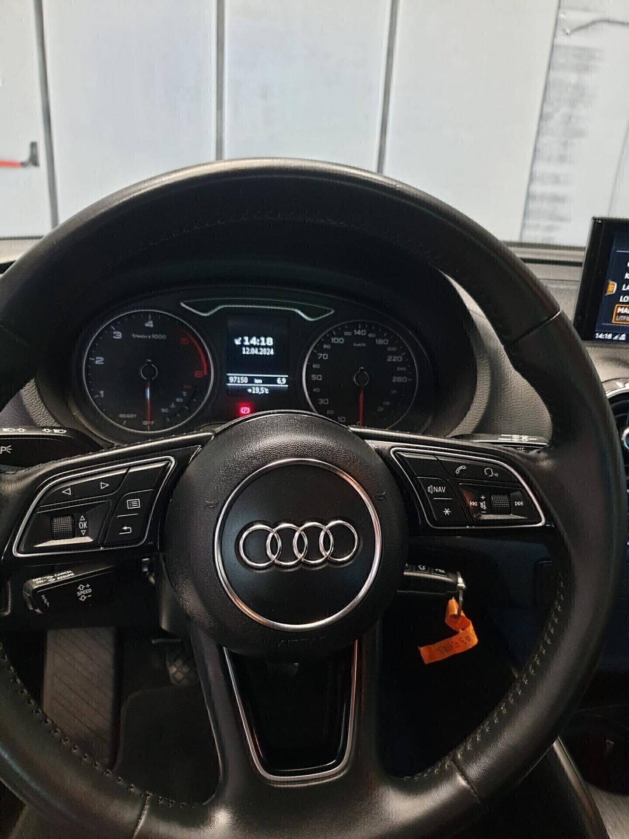 Audi A3 SPB 2.0 TDI S-Line 2018 km97000 GRANDINATA *PIENO OMAGGIO*