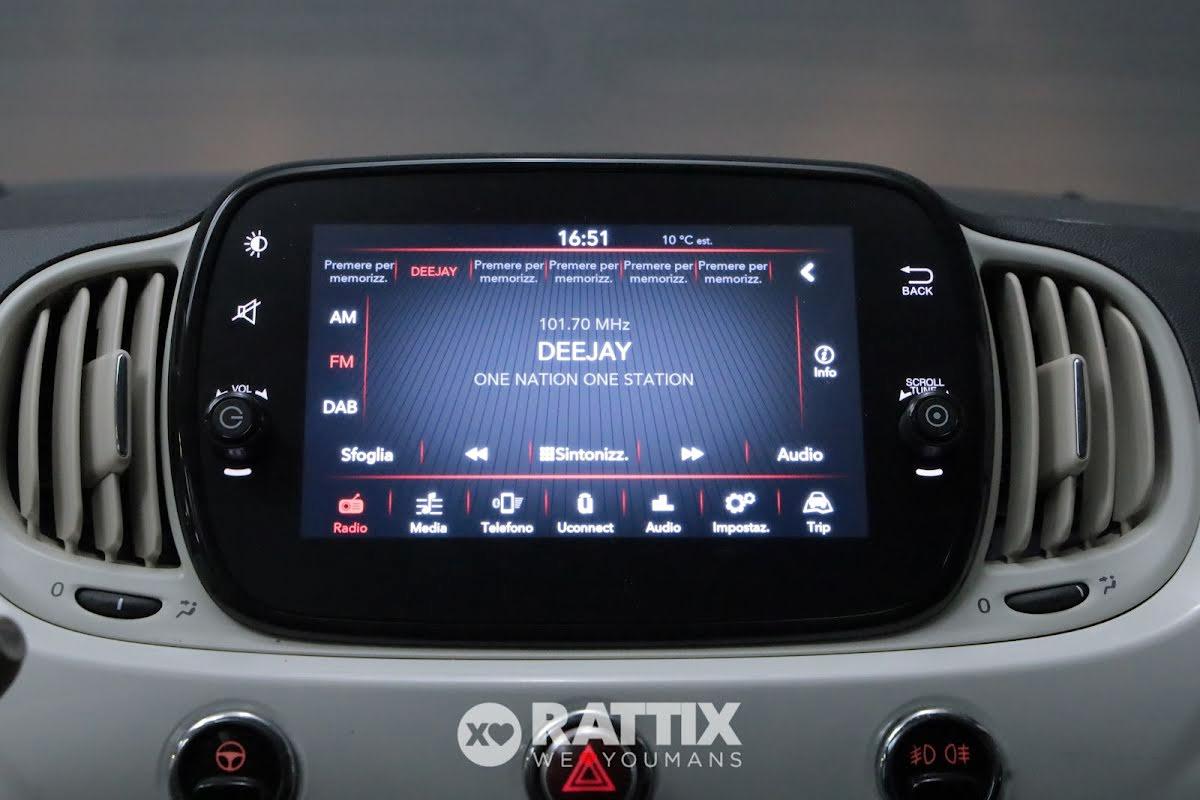 Fiat 500 1.0 hybrid 70CV Dolcevita + tetto panoramico