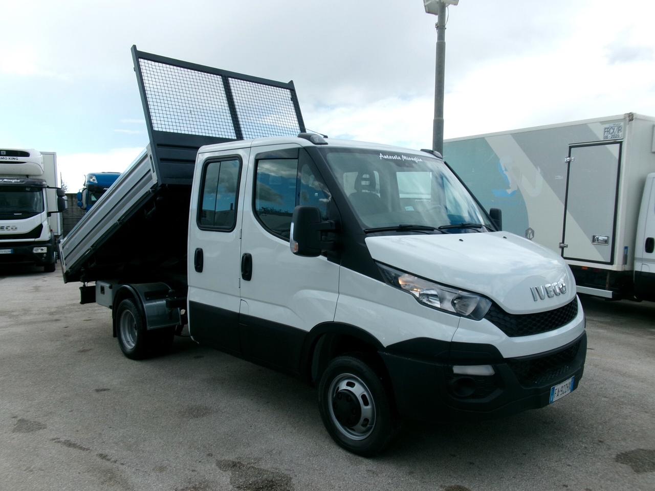Iveco Daily 35C15 3000 150CV DOPPIA CABINA 7 POSTI RIBALTABILE