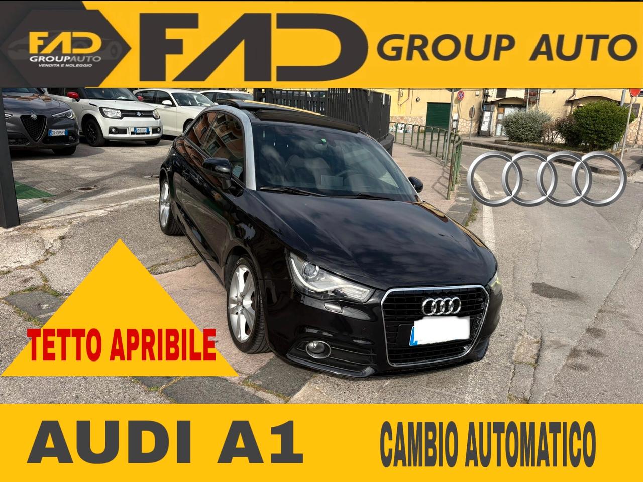AUDI A 1 TETTO APRIBILE C AUTOMATICO