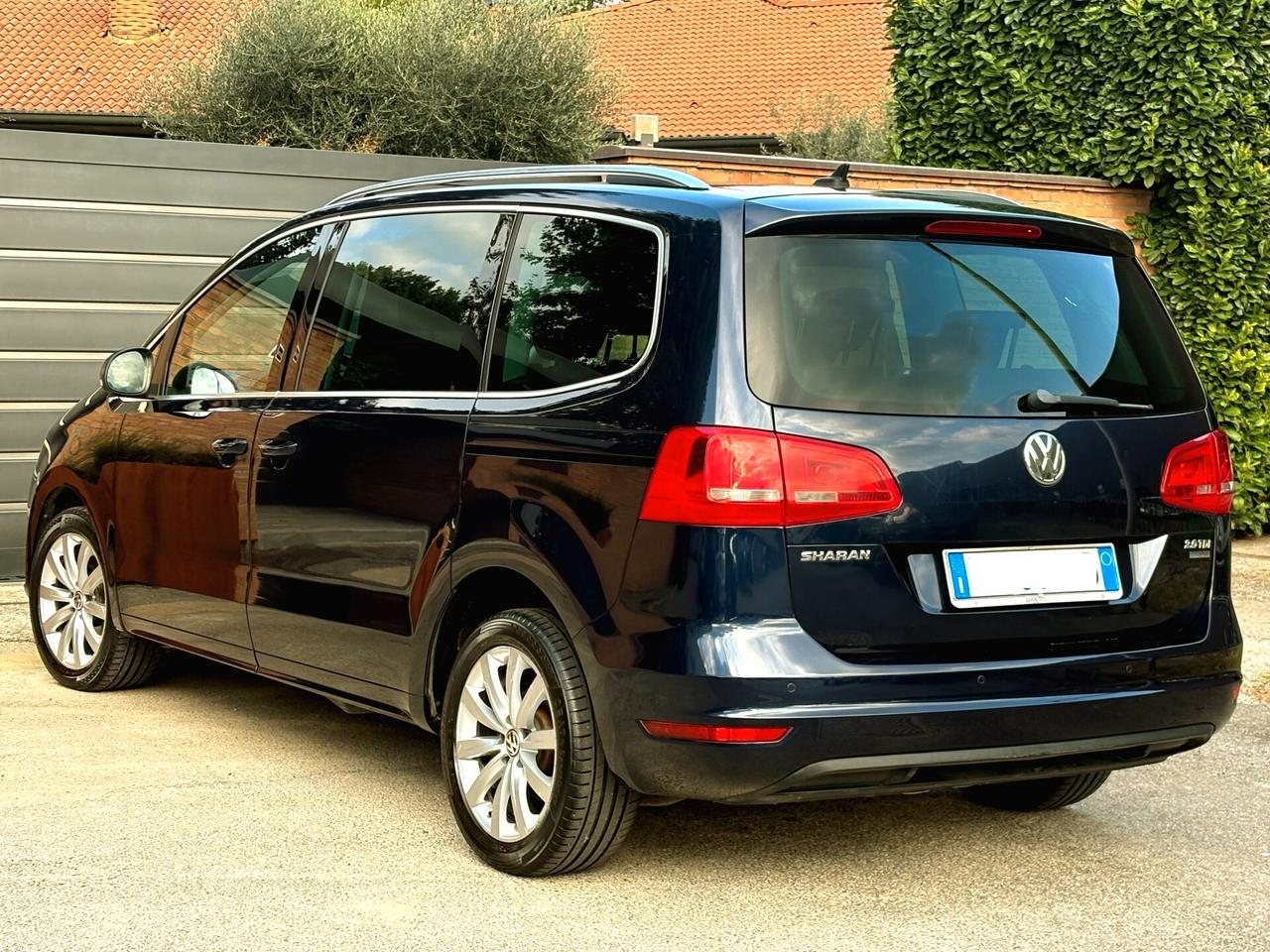 VW SHARAN 2.0D 6m-7POSTI-Pelle,Tetto-2014