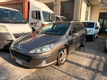 Peugeot 407 HDI Gancio traino 16 quintali