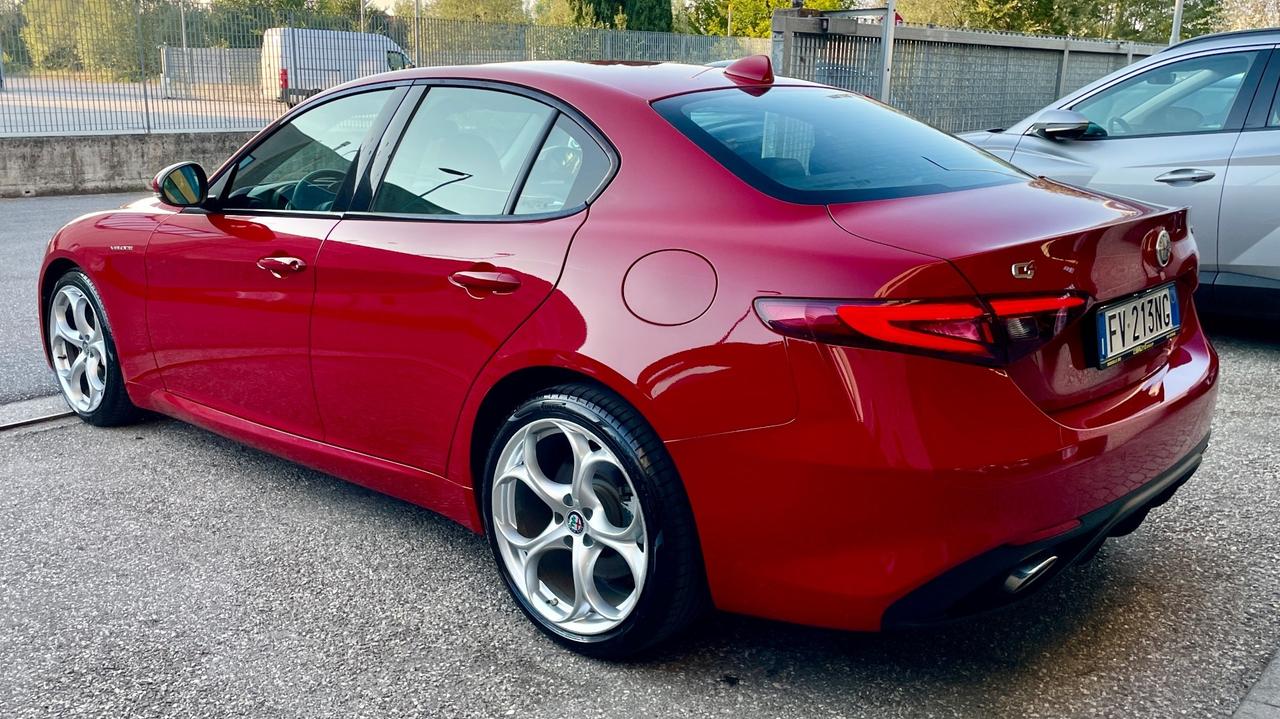 ALFA ROMEO GIULIA 2.2 Q4 VELOCE TURBODIESEL 210CV - SEDILI ELETTRICI IN PELLE RISCALDABILI, VOLANTE RISCALDATO, FULL LED