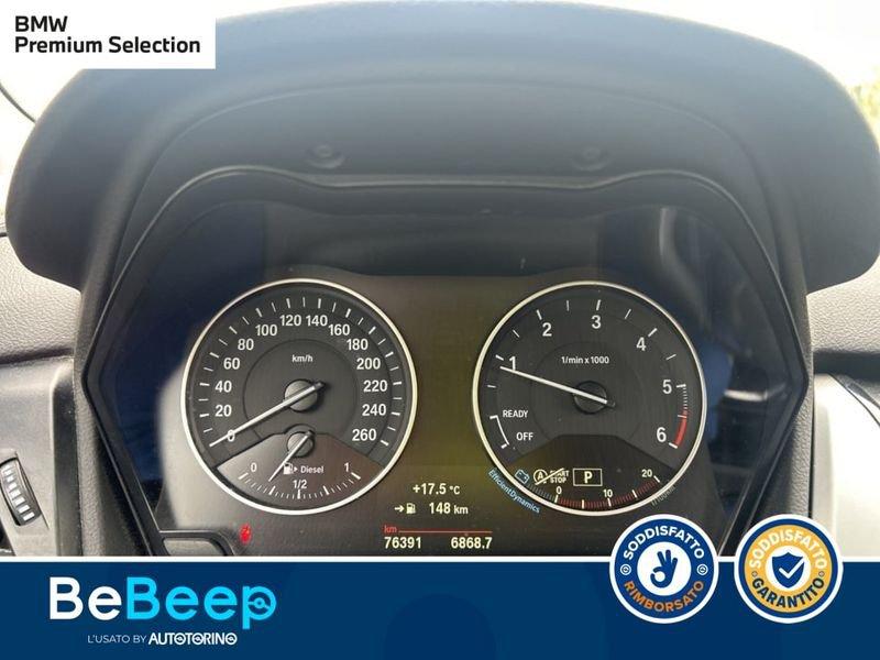 BMW Serie 2 Active Tourer 218D ACTIVE TOURER ADVANTAGE AUTO MY17