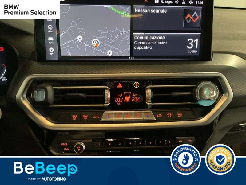 BMW X3 XDRIVE20D MHEV 48V MSPORT AUTO