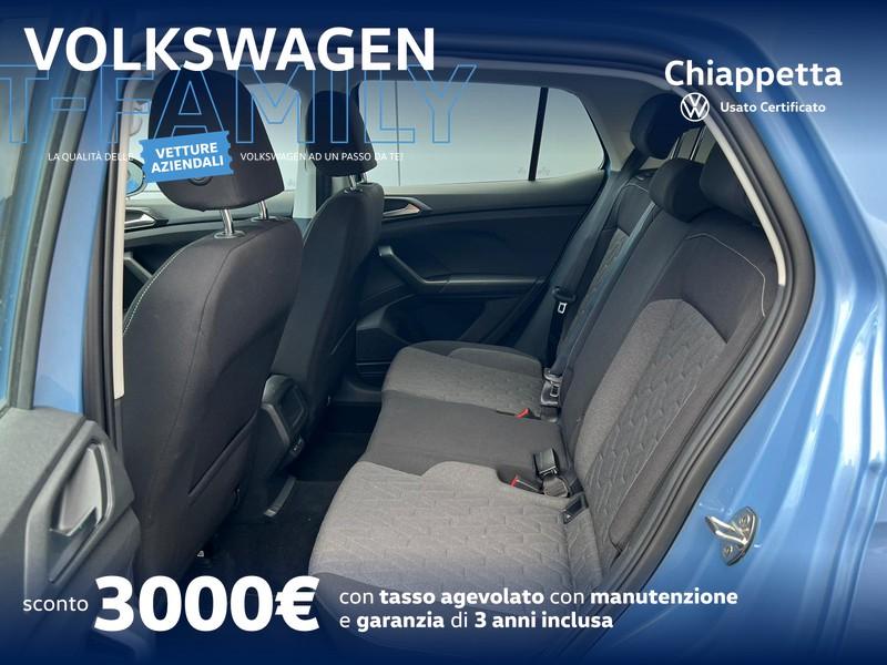 Volkswagen T-Cross 1.0 tsi life 95cv