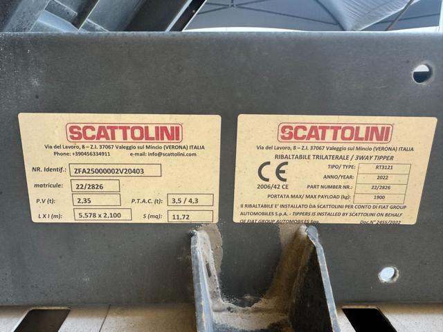 FIAT Ducato 35 2.2140CV Maxi Ribaltabile Scattolini iva comp.