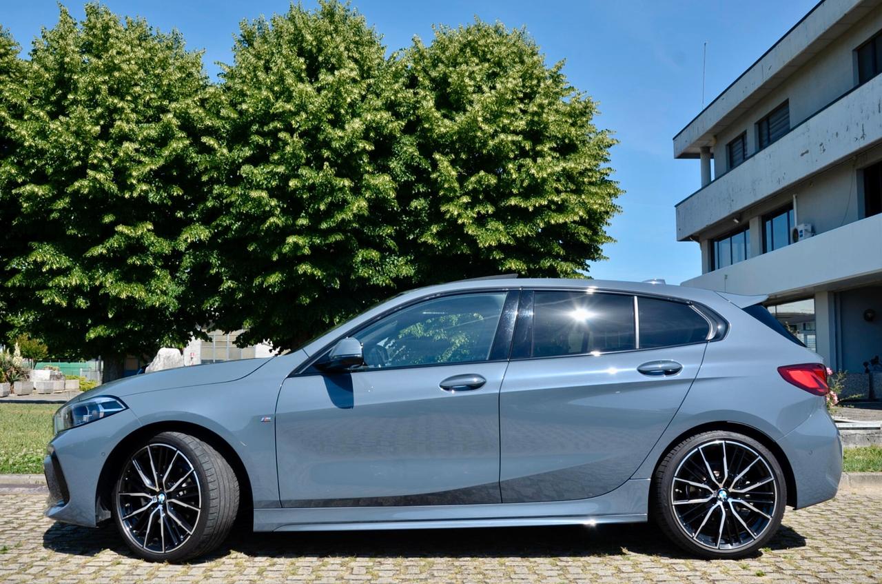 BMW 118d MSPORT 150cv AUTO, UFF ITALIANA, SERVICE UFF BMW, EURO 6D, TETTO, 19", HIGH BEAM, PERMUTE
