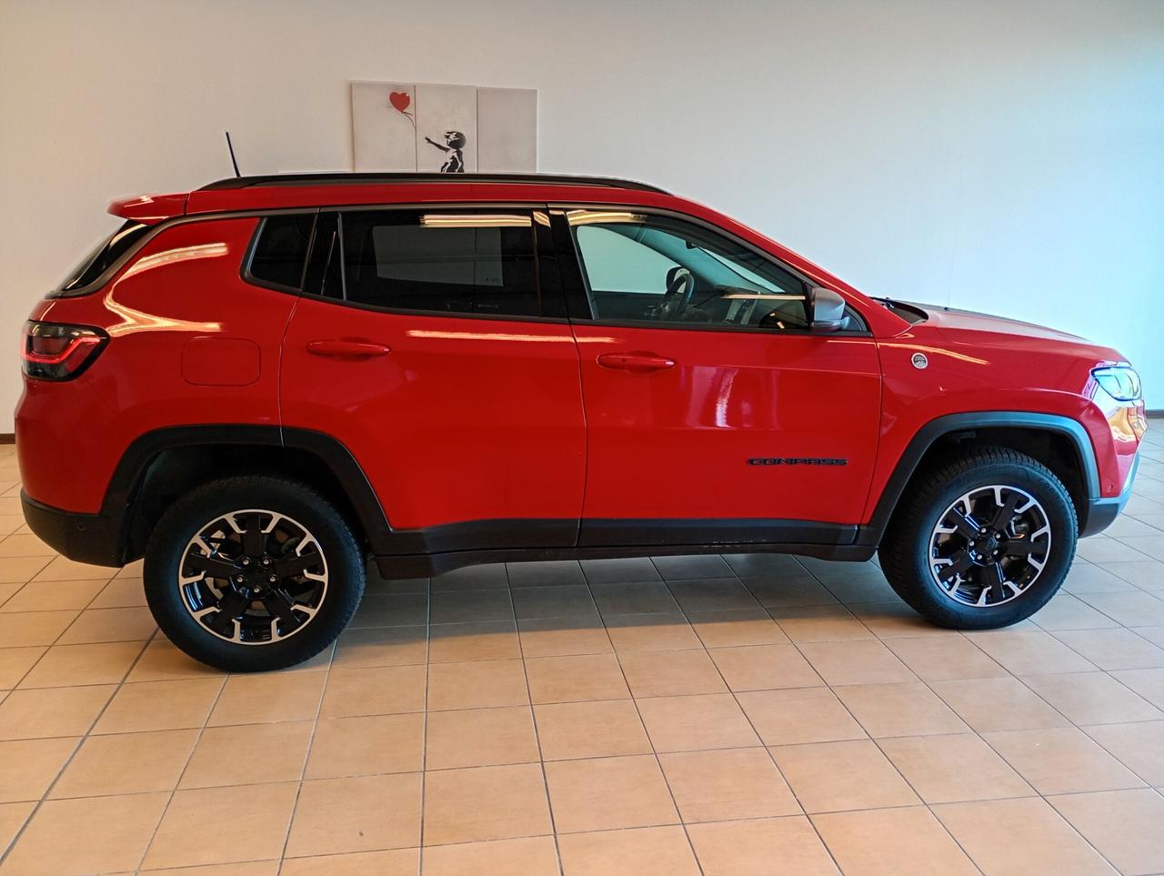 Jeep Compass 1.3 Turbo T4 240 CV PHEV AT6 4xe Trailhawk TETTO APRIBILE