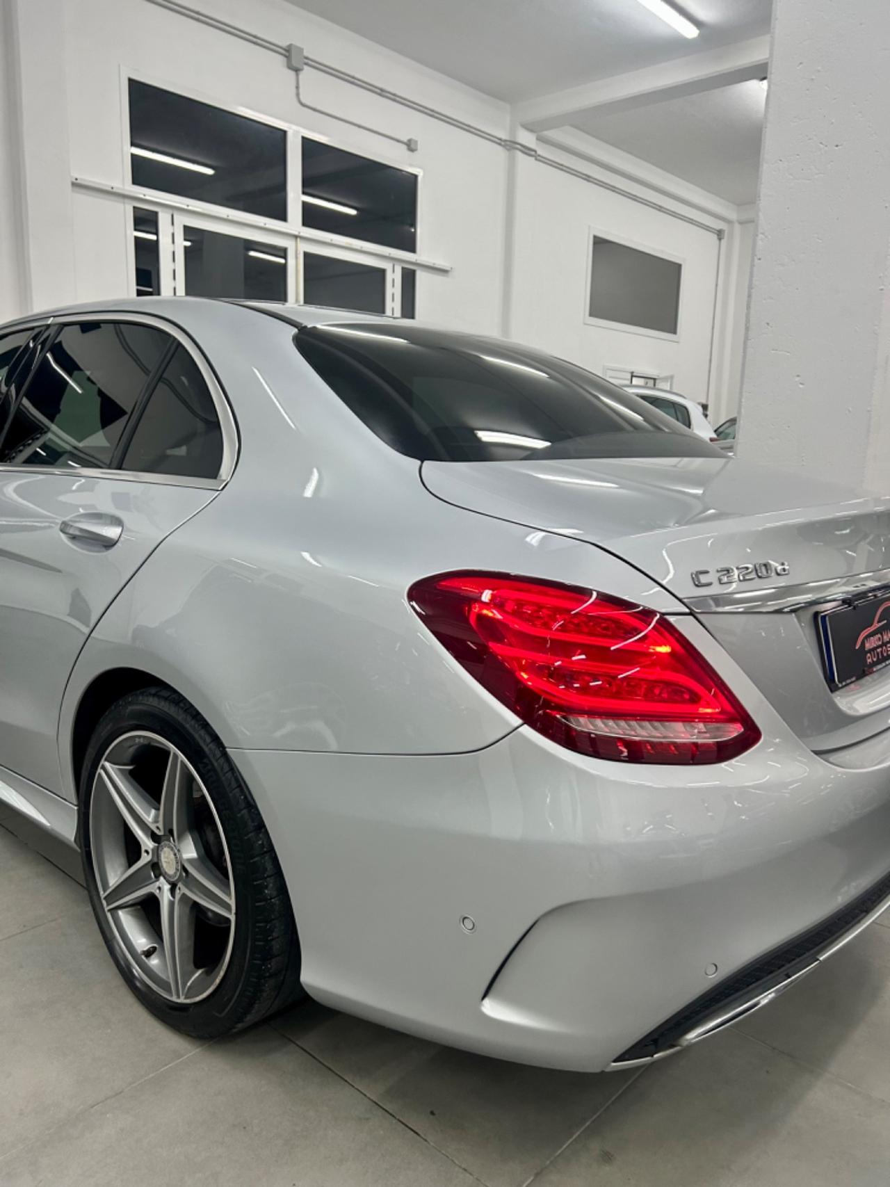 Mercedes classe C 220 Premium AMG finanziabile