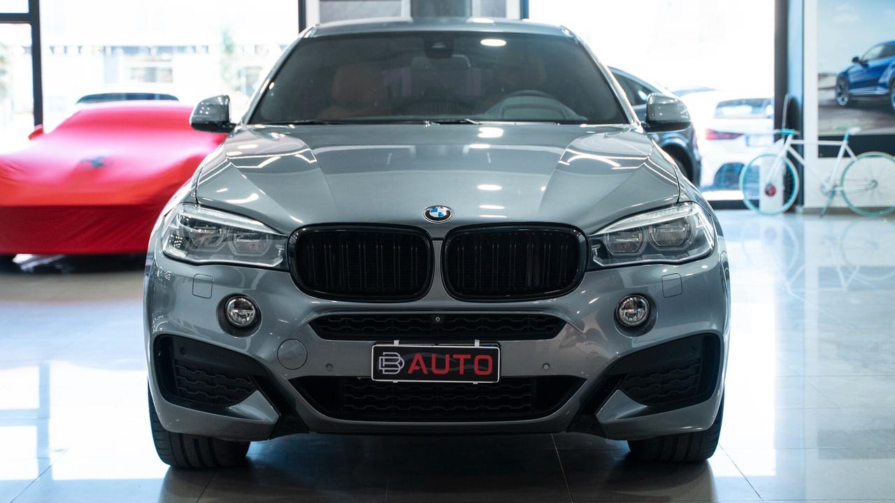 Bmw X6 XDRIVE 30D MSPORT PRO 258CV AUTO 21" PACK LUCI HARMAN KARDON CARBON XENO NAVI PELLE FULL OPTI
