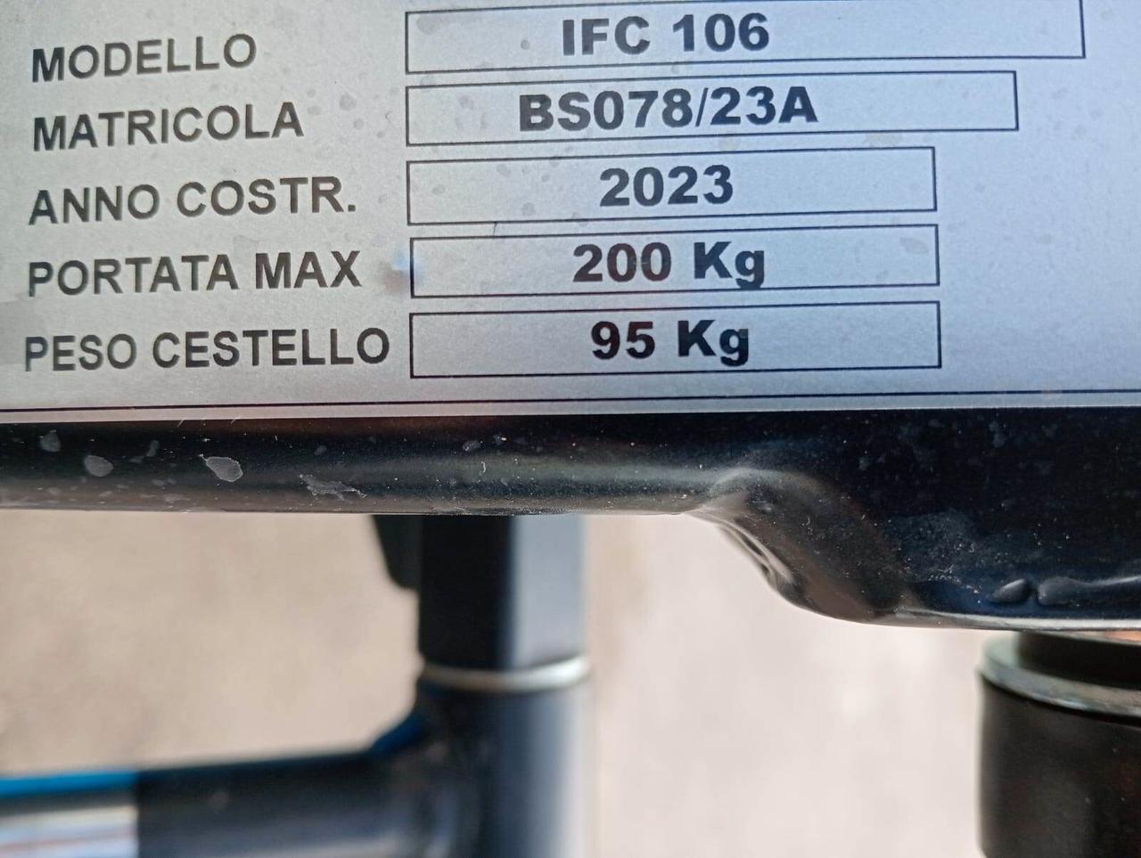CESTELLO MARCA BLUE STEEL IFC 106
