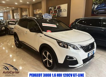 Peugeot 3008 1.6 Blue-HDI 120CV GT-LINE