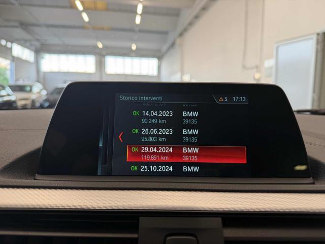 BMW 120 d M sport*BELLISSIMA*RETROCAMERA*SERVICE UFFICIALI
