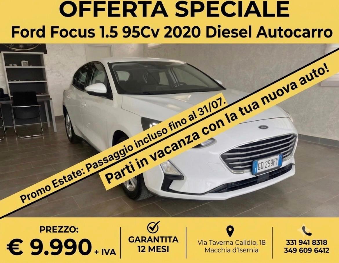 Ford Focus 1.5 EcoBlue 95 CV 5p. Business