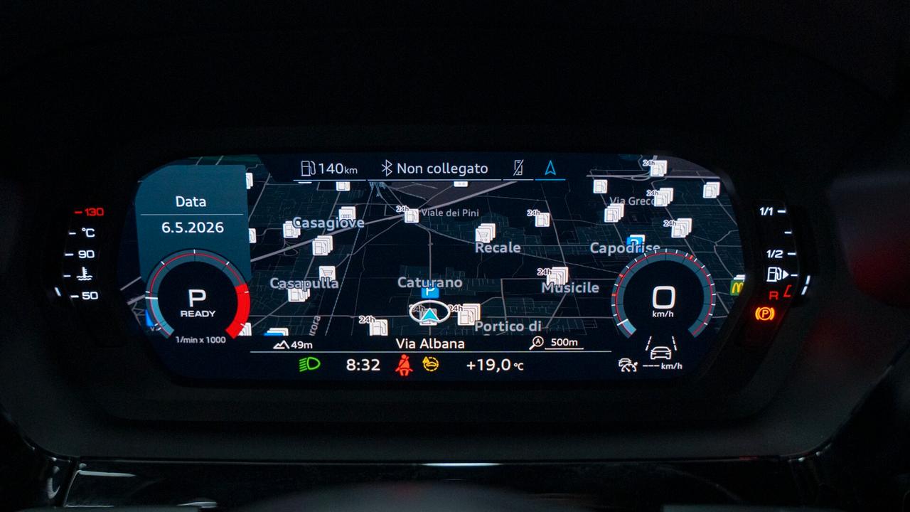 Audi A3 SPB 35 TDI S TRONIC SPORT BLACK EDITION NAVI FULL OPTIONAL