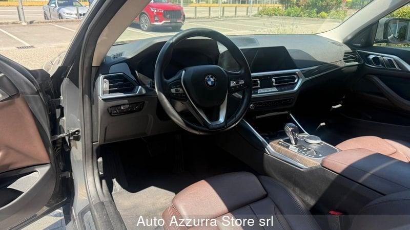 BMW Serie 4 430d Coupe mhev 48V xdrive Msport auto *TETTO, HARMAN KARDON, PROMO AZZURRA*