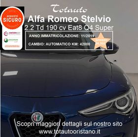 ALFA ROMEO Stelvio 2.2 Turbodiesel 190 CV AT8 Q4 Super