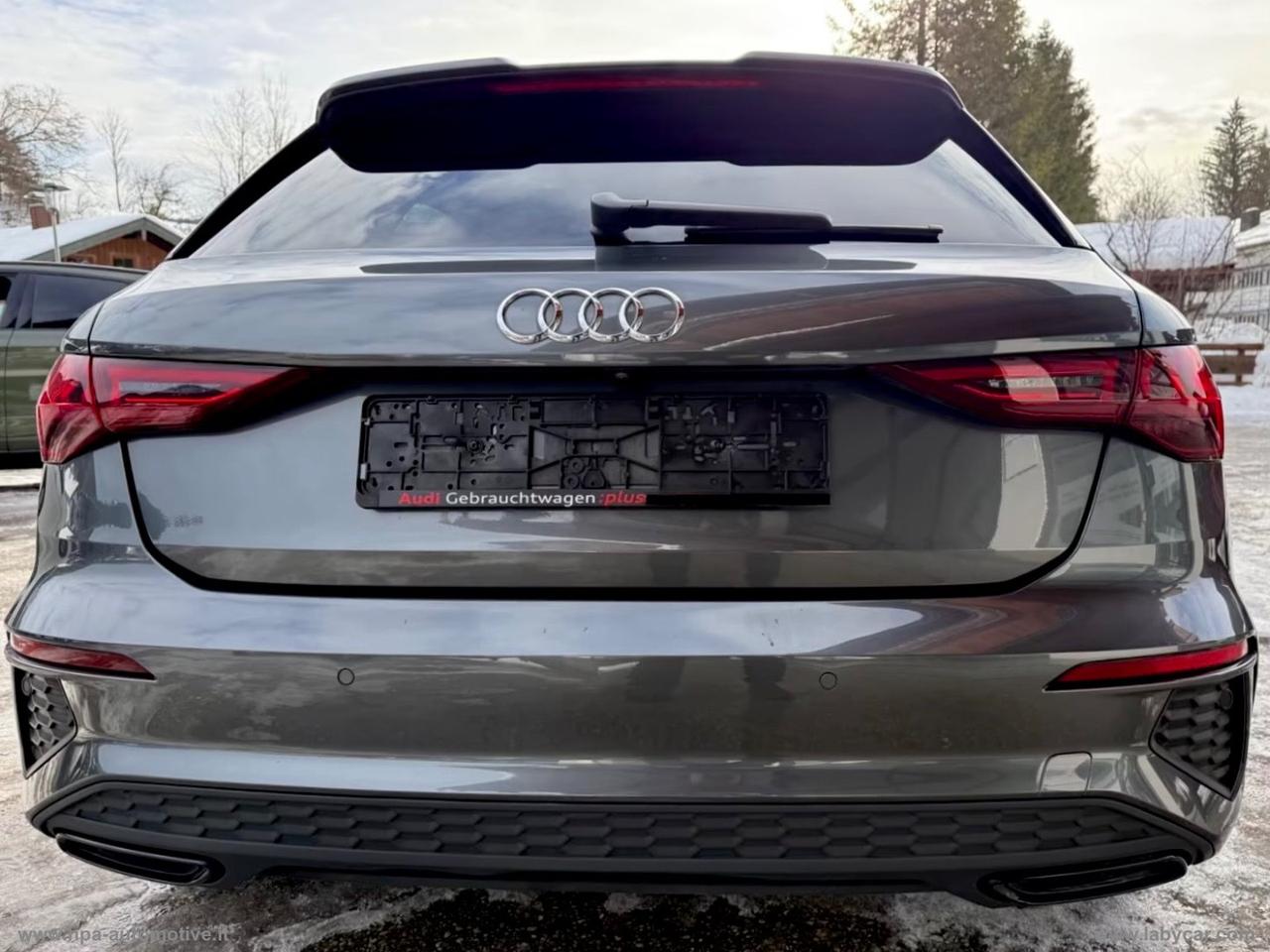 AUDI A3 SPORTBACK 2.0TDI S-line MATRIX B E O PELLE NAVI VIRTUAL RETROCAMERA