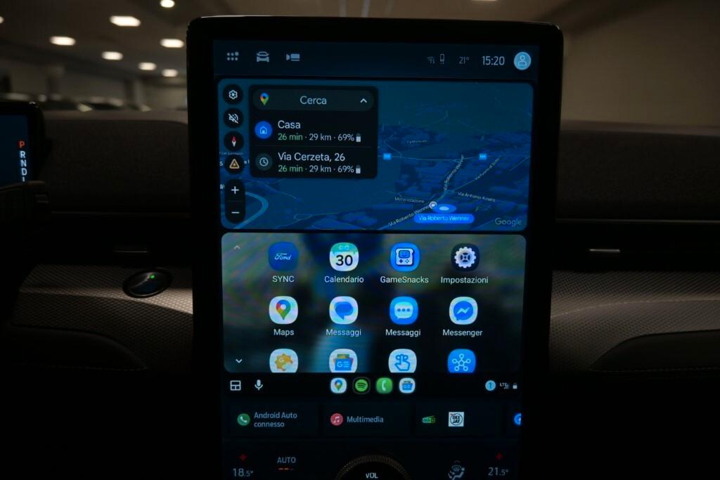 Ford Mustang MACH-E STANDARD RANGE 269CV ( FARI LED - PELLE TETTO PANORAMICO PDC NAVI MIRROR )