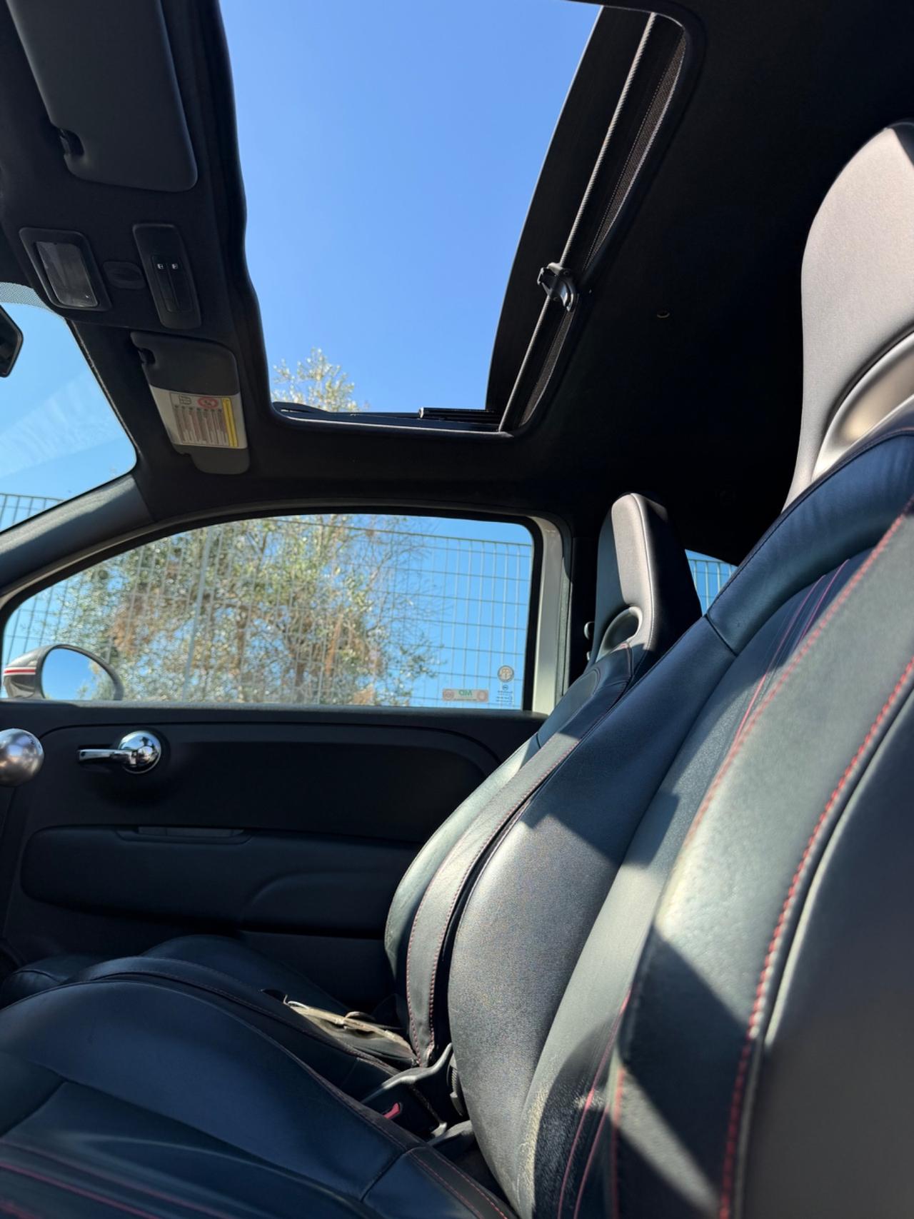 Abarth 500 1.4 Turbo T-Jet 135 cv-2012/TETTO/PELLE