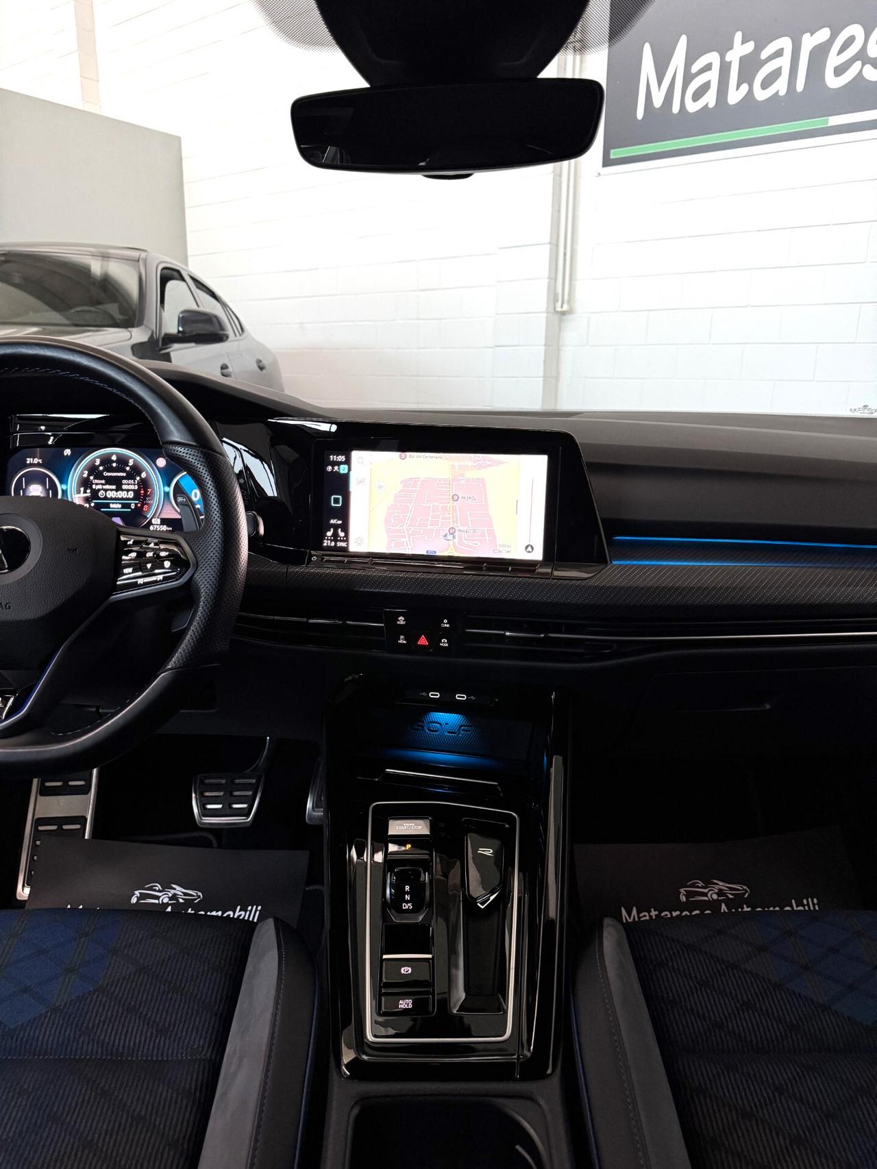Volkswagen Golf 8 R 4Motion DSG 2.0cc 320cv Tagliandi ufficiali IVA esposta PREZZO REALE