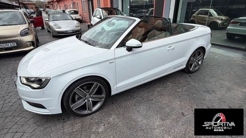 Audi A3 UNIPROPRIETARIO SOLO 26000 KM!!!!!!!!A3 Cabrio 2.0 TFSI quattro S tronic Sport