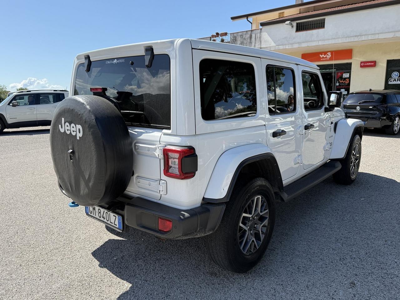 JEEP WRANGLER SAHARA UNLIMITED PHEV HYBRID