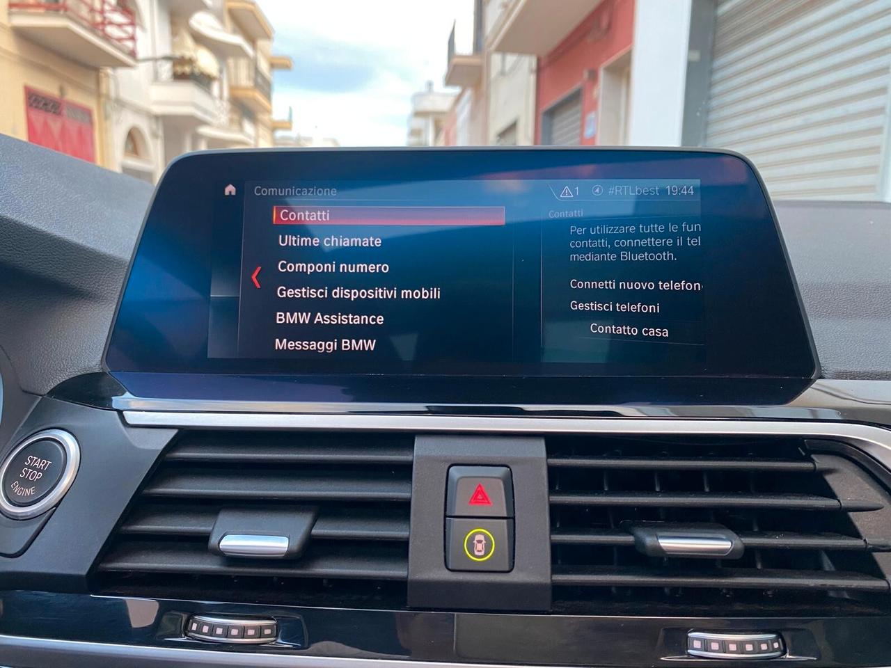 BMW X3 20D X-DRIVE X-LINE MHEV 48V 190CV TETTO PELLE CAM ANNO 2021