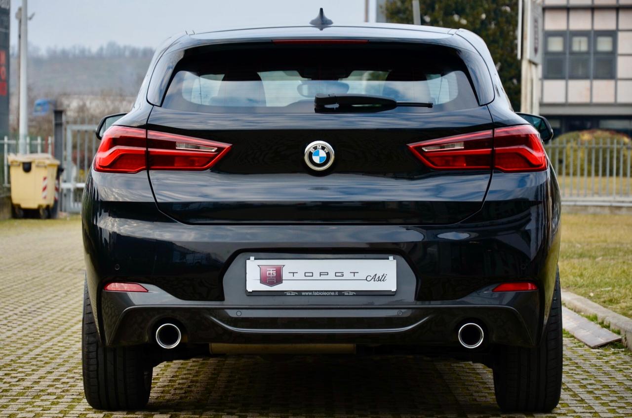 BMW X2 XDRIVE 18d MSPORT 150cv AUTO, TUTTI SERVICE UFF BMW, UFF ITALIANA, NAVI, LUCI AMBIENTE, FULL LED, PERMUTE