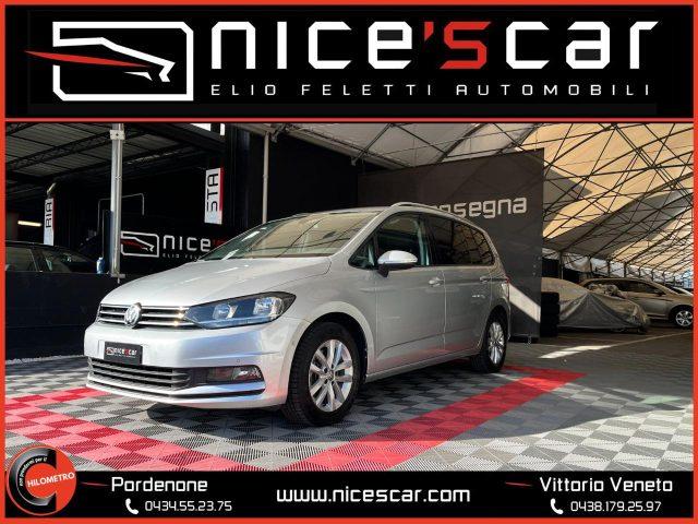 VOLKSWAGEN Touran 1.6 TDI 115CV SCR DSG Business BM Tech * 7 POSTI *