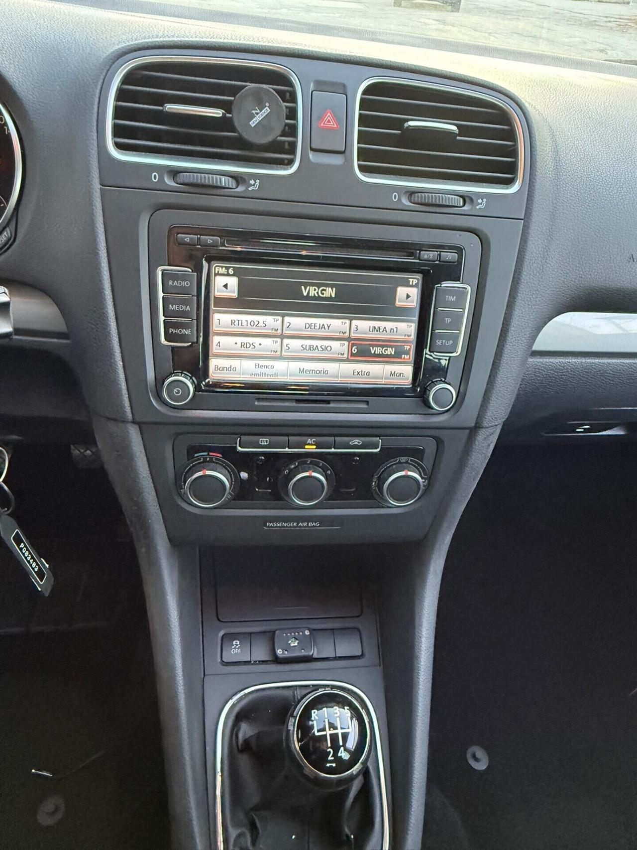 Volkswagen Golf 6 Bifuel benzina GPL neopatentati