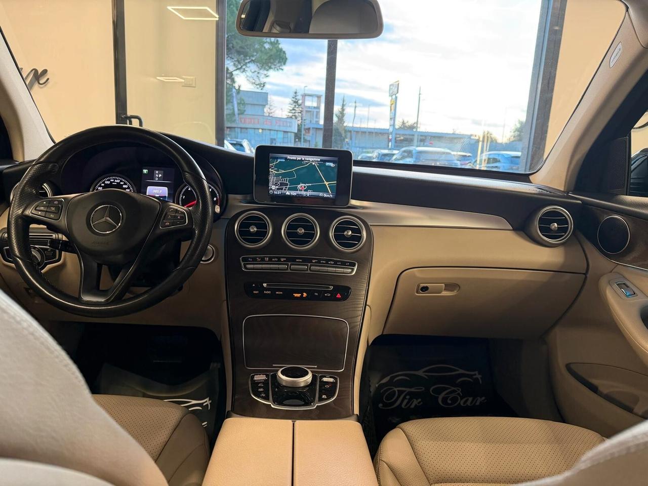 MERCEDES-BENZ GLC 220D 4MATIC PREMIUM 2.2 170CV PELLE NAVI CAM ANNO 2018